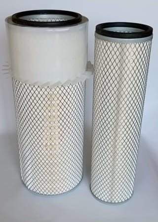 AF26285K+AF26286 фильтры воздушные Hyundai 11EM-21041+11EM-21051